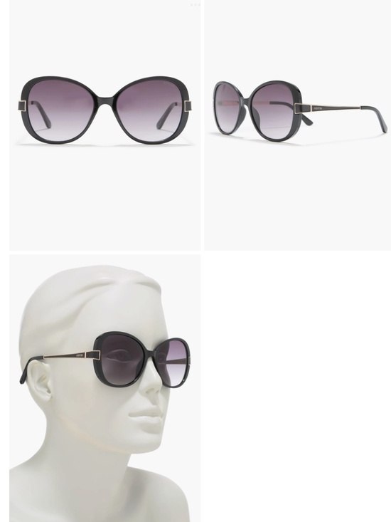 Guess Accessories - GUESS 55mm Oval Sunglasses